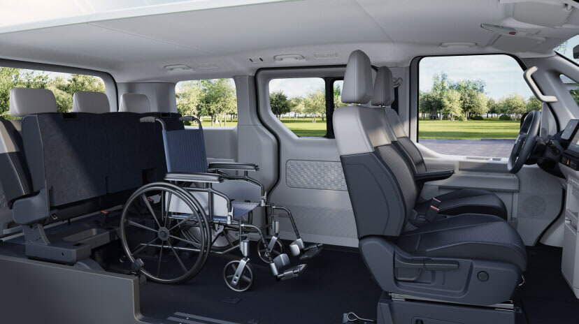 The Kia PV5 WAV (Wheelchair Accessible Vehicle) Tameside
