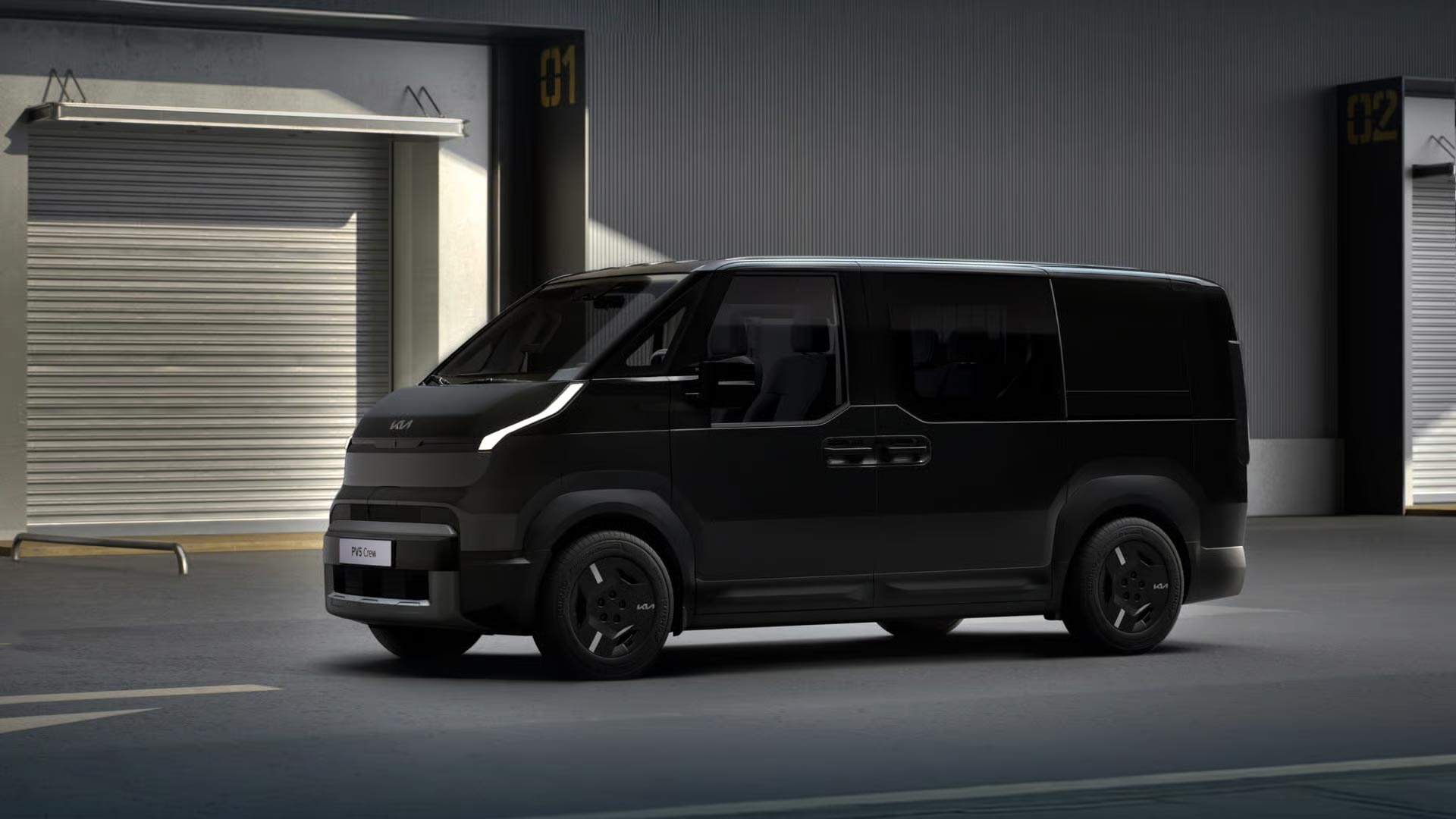 The Kia PV5 Crew Van Tameside